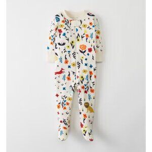 Hanna Anderson Little Sleepers With Feet In Organic Cotton